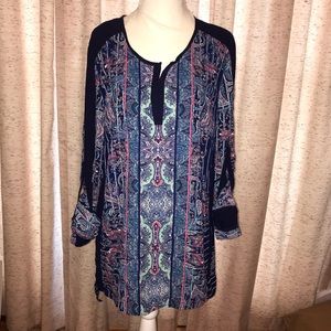 ⚜️ Signature Studio Hi-Lo Blouse NWOT (SIZE XL)